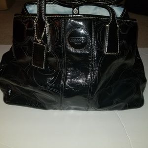 Coach Signature Stitch Handbag